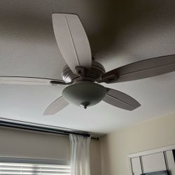 52 Inch White Ceiling Fan - Used