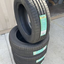 BRAND NEW SET OF TIRES 225/55r17 225/55/17