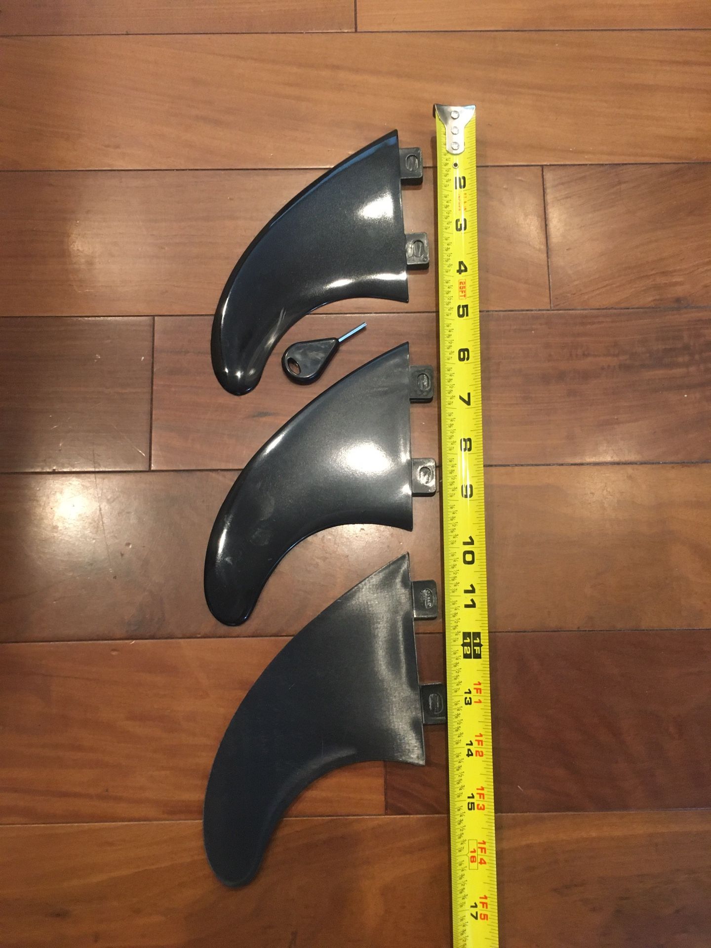 Surfboard Fins With Key