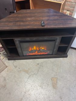 Electric Fireplace TV Stand with Remote