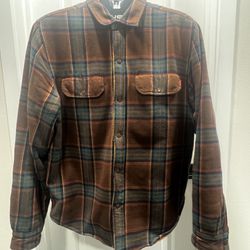 Men’s medium Supreme Shirt Jacket With Faux Lining 