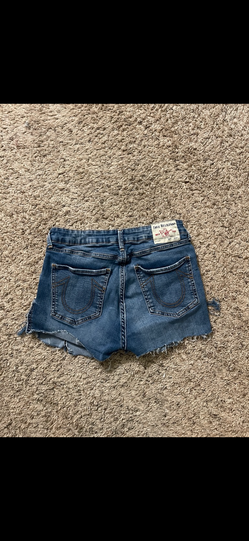 true religion shorts size 30