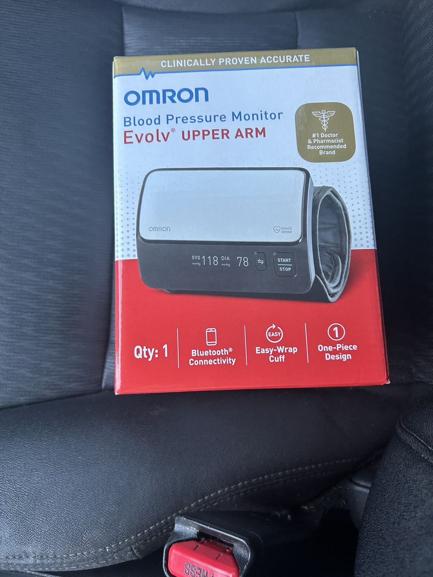 Omron blood pressure monitor