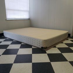 Queen size boxspring - can DELIVER almost anywhere for $20 extra - used and in very good condition 😍