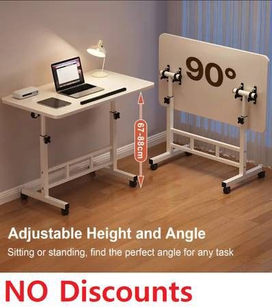 (NEW) 31.5 inch Angle-Adjustable Desk/Table