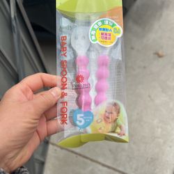 baby spoon&fork