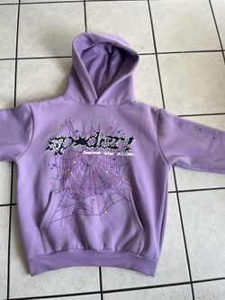 Sp5der Hoodie Acai Size Small