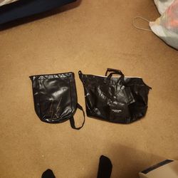 Calvin Klein and Bad Boy Black Leather Bags