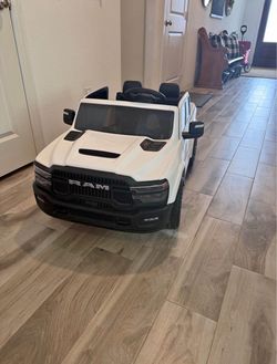 Dodge truck power wheel with remote