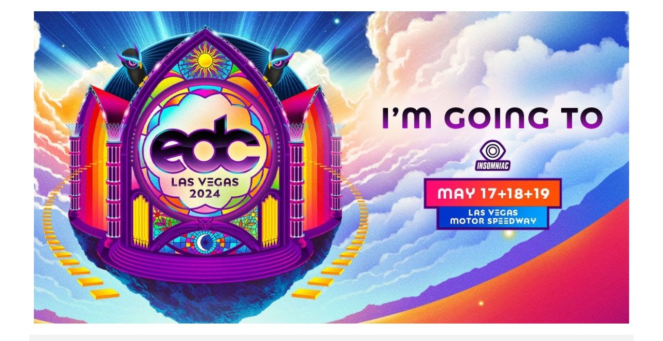 EDC Las Vegas 2024 Ticket/Wristband
