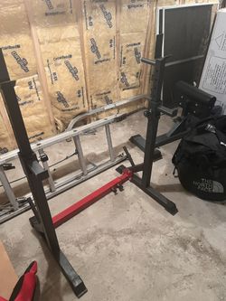 Adjustable Squat/ Bench Rack