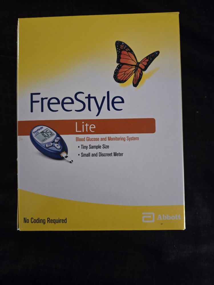 FREE STYLE LITE BLOOD GLUCOSE TEST NEW
