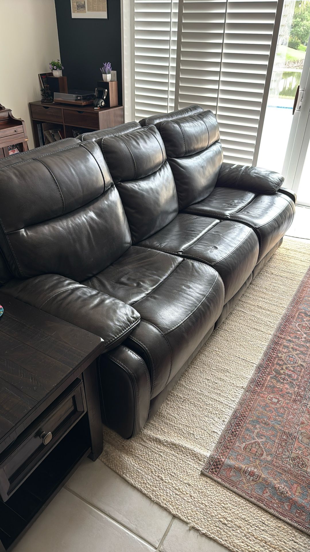 Leather Couch