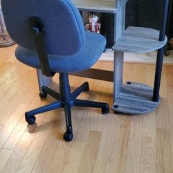 Desk And Chair Set With Matching Side Chair.. Small N TOO CUTE!