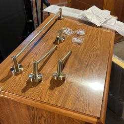 Gold Bathroom Towel Hangers