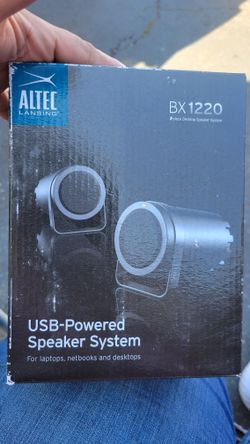 New Speakers For USB Devices, 2 Speakers A Box
