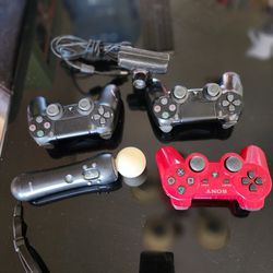Ps3 & Ps4 Controllers & Camera
