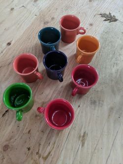Fiesta Coffee Cups 8