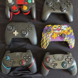 Nintendo SWITCH Controllers with cords 