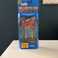1990 Hot Wheels Billionth Car Collection Gold Corvette Stingray New In Box