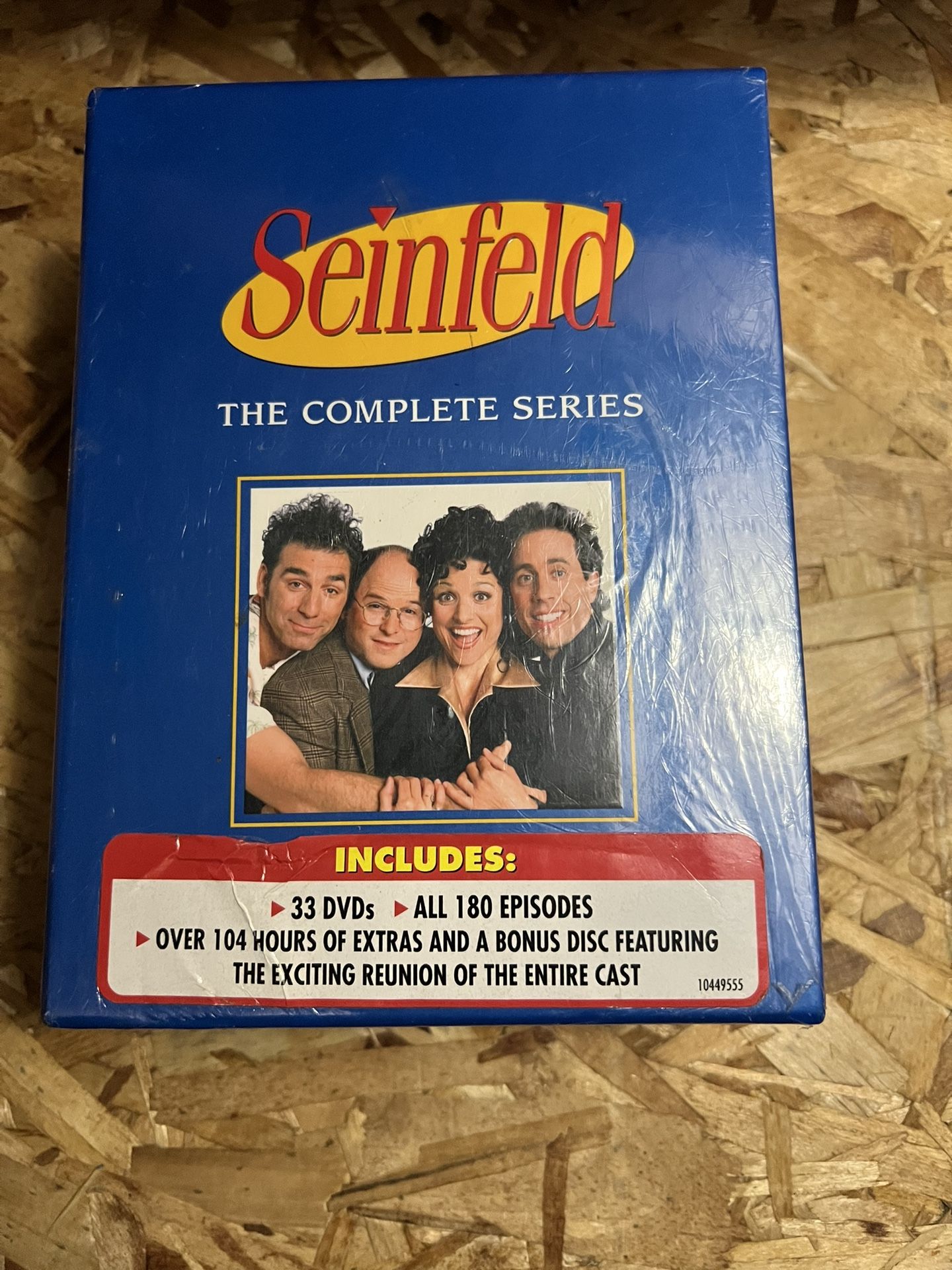 🔥NEW Seinfeld: The Complete Series (DVD, 2013, 33-Disc Box Set) SEALED!