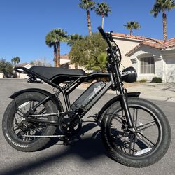 TST Electric Bike Black