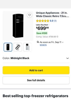Galanz Retro Fridge