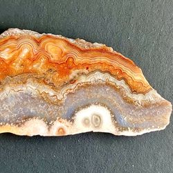Mexican Crazy Lace Agate from Mexico High Quality Piece Cab Stone Slab Slice 