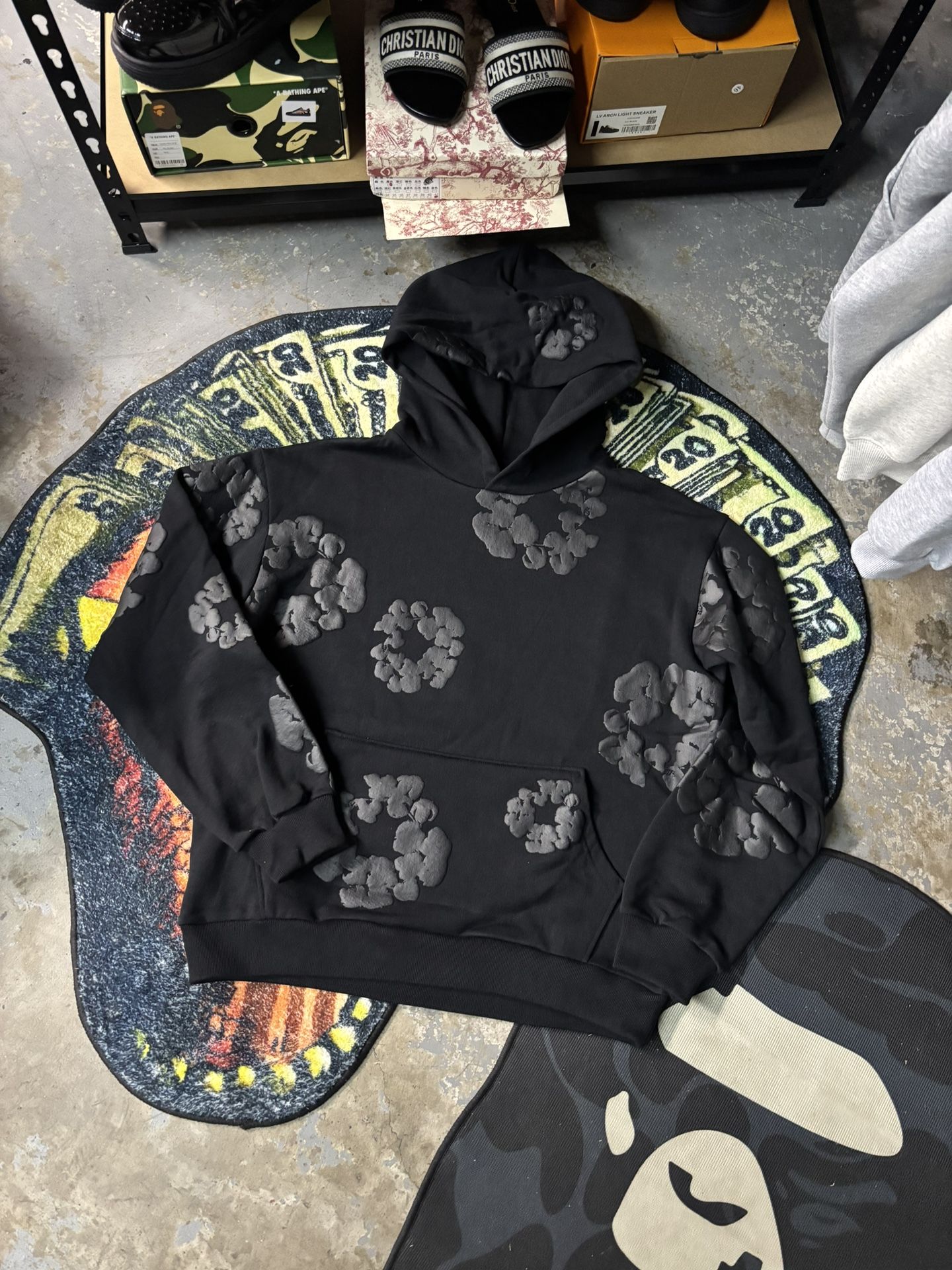 All Black Denim Tear 