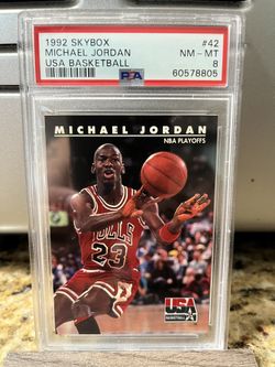 1992 Skybox Michael Jordan Psa 8
