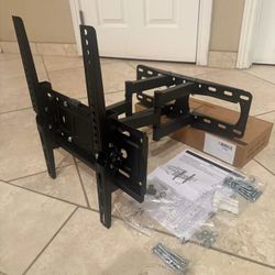 New In Box 26 To 65 Inch Swivel Tilt Articulating TV Television Wall Mount Bracket 100 Lbs Capacity 400mmX400mm VESA Max 