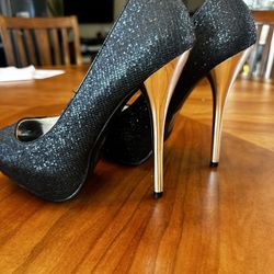 Nice Black Heels $20