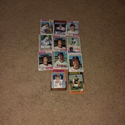 California Angels Baseball Cards 