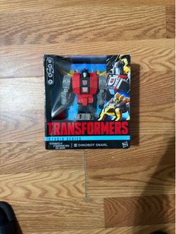 Transformers  Dino bot snarl