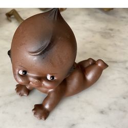 3 Plastic Kewpie Dolls 