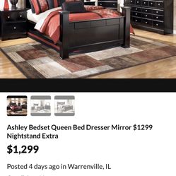 Ashley Bed Set $1299