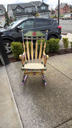 Solid Wood Rocker 