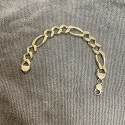 Sterling Silver Figaro Bracelet