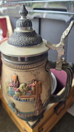 Vintage beer stein