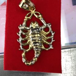 Two Tone Gold Scorpion14k 