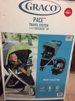 Graco car seat and stroller