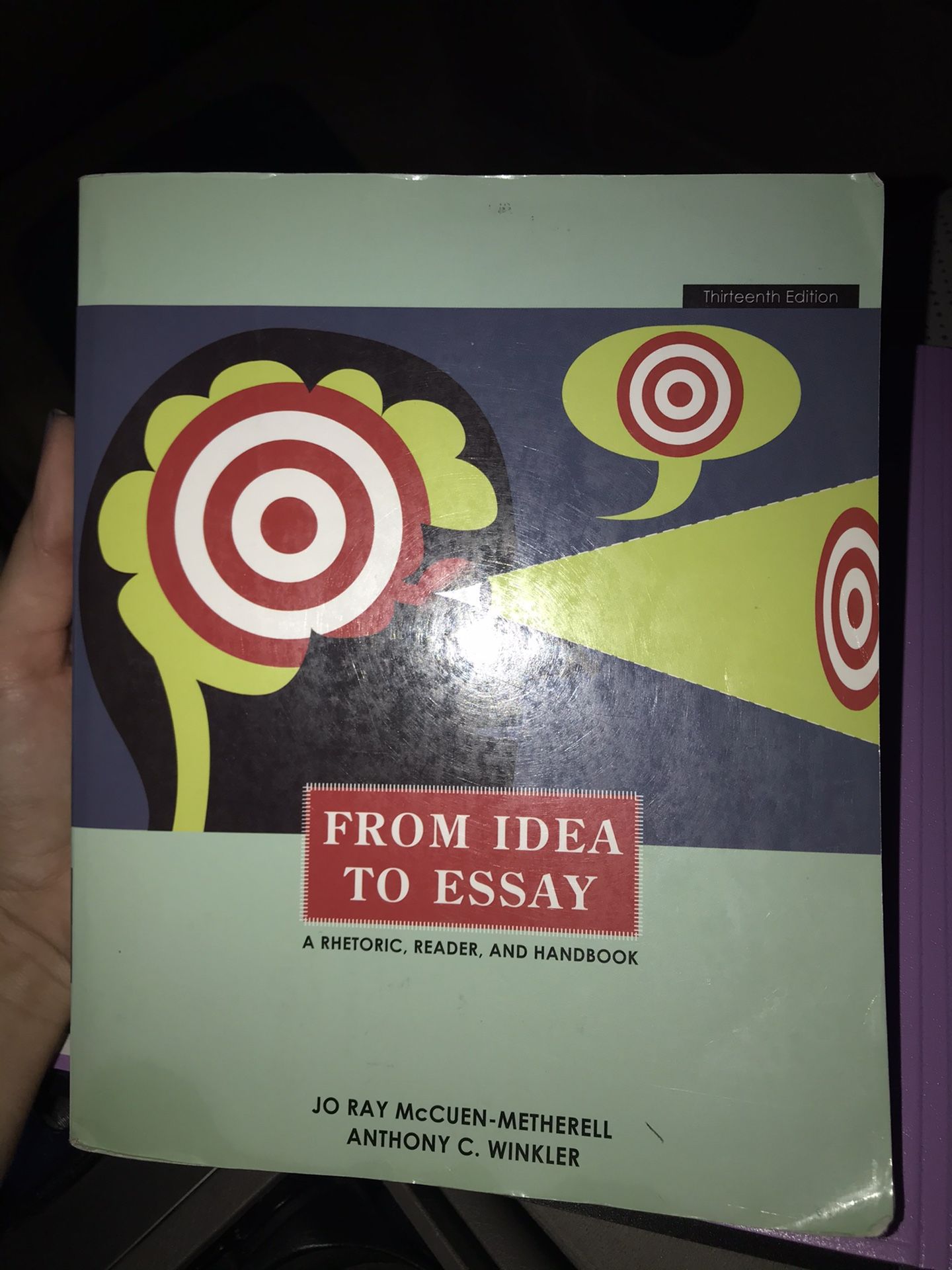 From idea to Essay ENC 1101 book