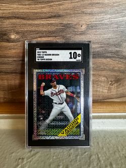 2023 Topps Chrome Vaughn Grissom 88 Topps Design SGC/PSA 10