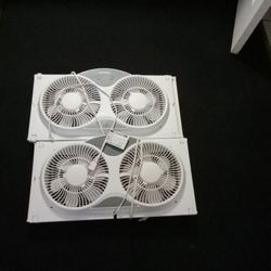 2 Window Fans