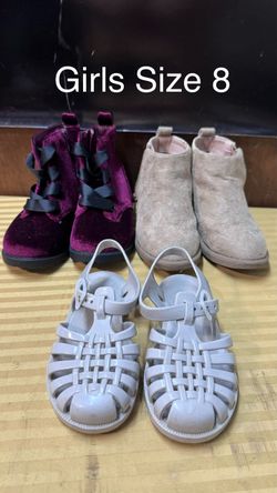 Girls Shoes, Sandals & Boots - Size 8