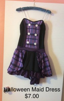 Sexy maid Halloween costume small