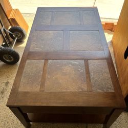 Coffee and end table
