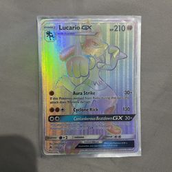 Lucario GX Pokèmon Card