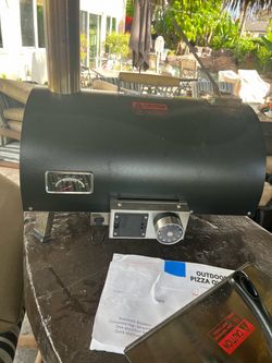 Outdoor Pizza Oven with Rotating Function