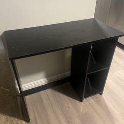 Small Black Desk 